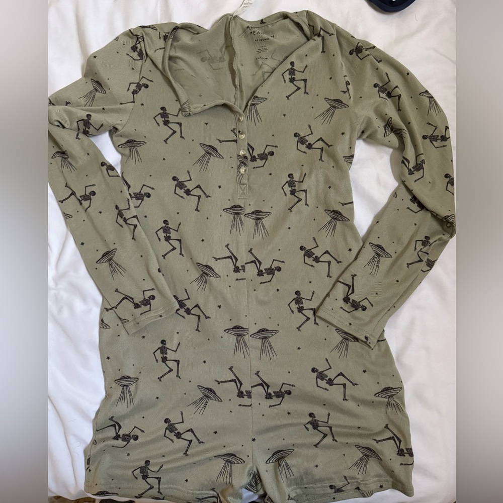 American Eagle Halloween onesie